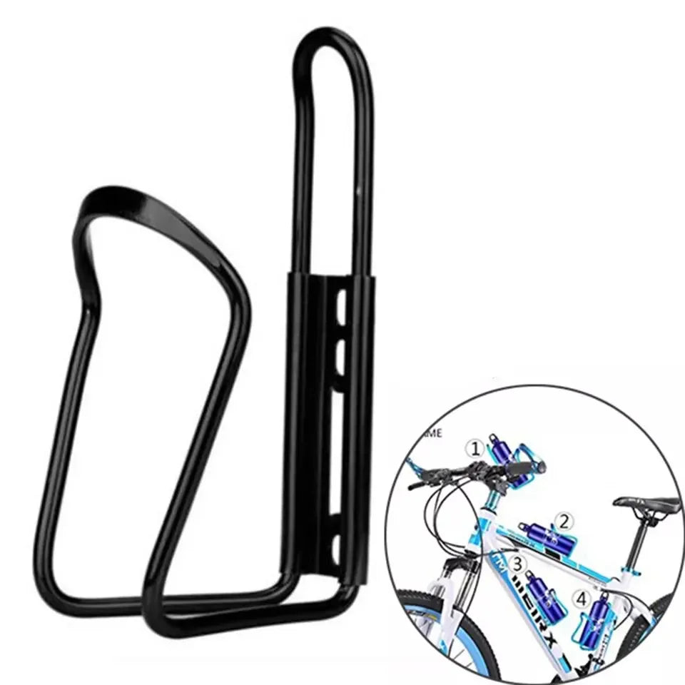 Lightweight Aluminum Folding Bike Bottle Cage — Universal Fit for Mountain, Road & Folding Bikes