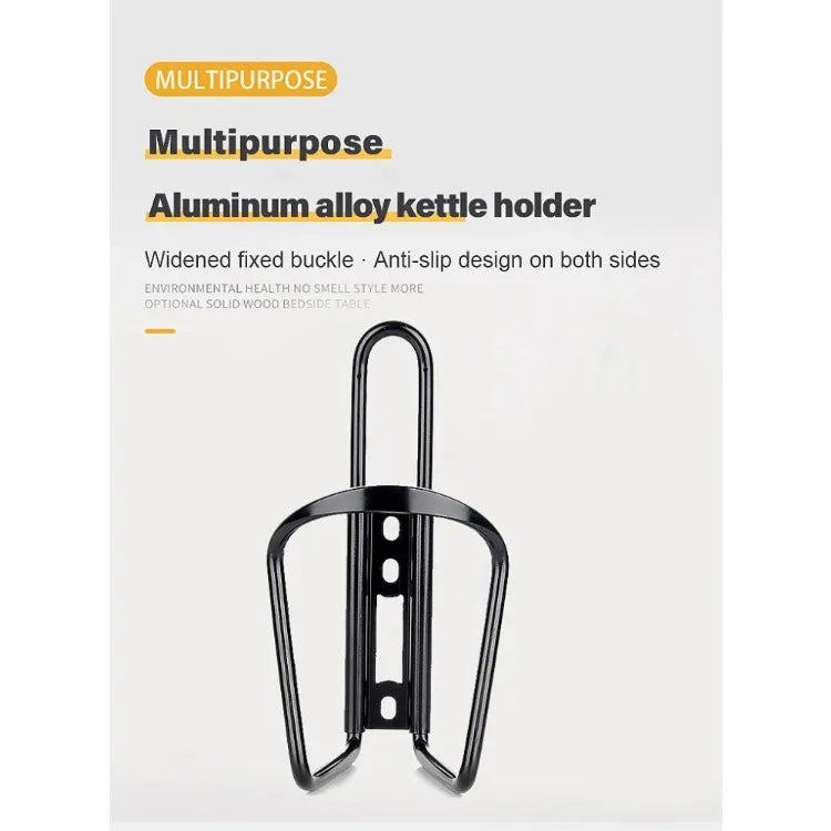 Lightweight Aluminum Folding Bike Bottle Cage — Universal Fit for Mountain, Road & Folding Bikes