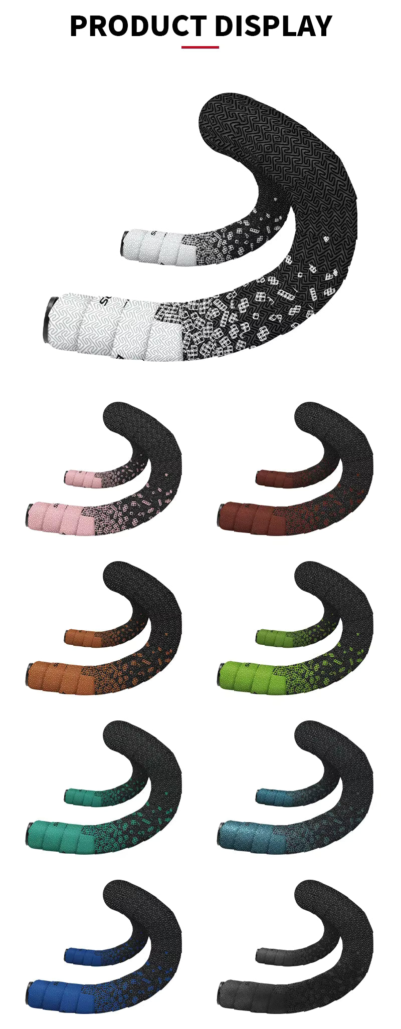 Anti-Slip EVA Handlebar Tape — Shock-Absorbing Road & Gravel Bike Wrap