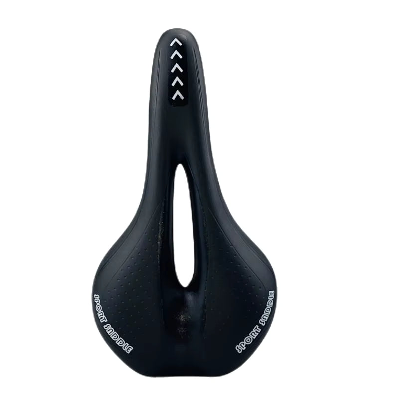 Comfort Gel Bike Saddle — Soft, Shock-Absorbing Seat for Mountain, Road & Exercise Bikes